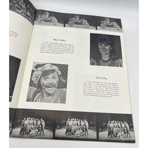 1970s Godspell Musical Play Program Traveling Production Cast & Show Information - Picture 5 of 9